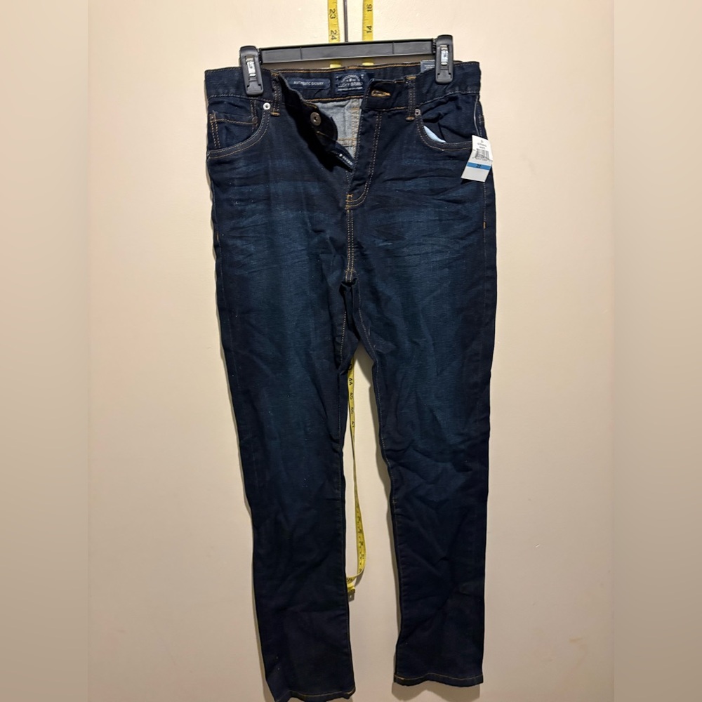 Lucky Brand Boy’s Sz 20 Deep Indigo Slim Jeans